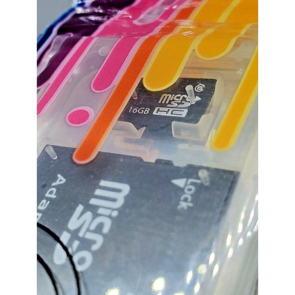 Lime Green 16G USB SD Card Reader File Video Music Holder Micro SD - Picture 4 of 10